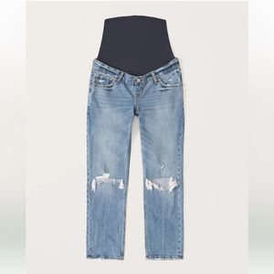 Abercrombie & Fitch Maternity Ankle Straight Jean